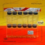 بطری مخصوص ادویه با درب پیچی سوراخ دار برای انواع ادویه فلفل