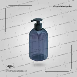 بطری ۵۰۰ سی سی جامایع رنگی طرح شِل دهانه شوینده خویدک + پمپ غلیظ پاش پلاستیکی ساده