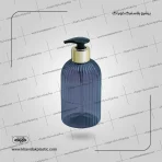 بطری جای مایع ظرفشویی و دستشویی پلاستیکی کروم طلایی