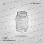 جار پلاستیکی کوزه ای یا خمره ای شفاف طرح سبو 700 سی سی با دب