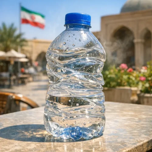 تغییر شکل بطری PET بر اثر گرمای شدید و نور مستقیم خورشید در تابستان