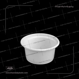 ظرف و سطل ماست و ماستی یکبار مصرف سنگین یک کیلویی خویدک